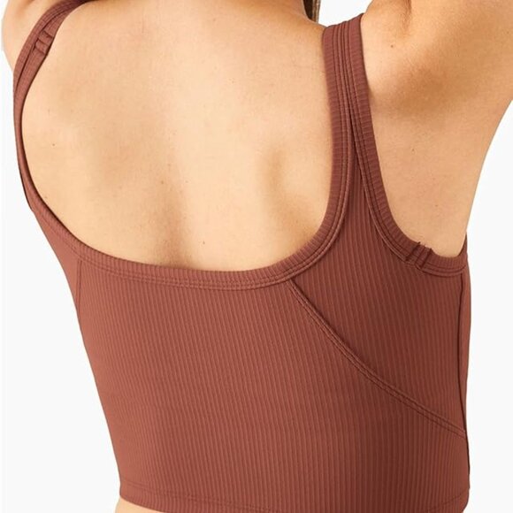 Amazon Ribbed Crop Top - Picture 2 of 6